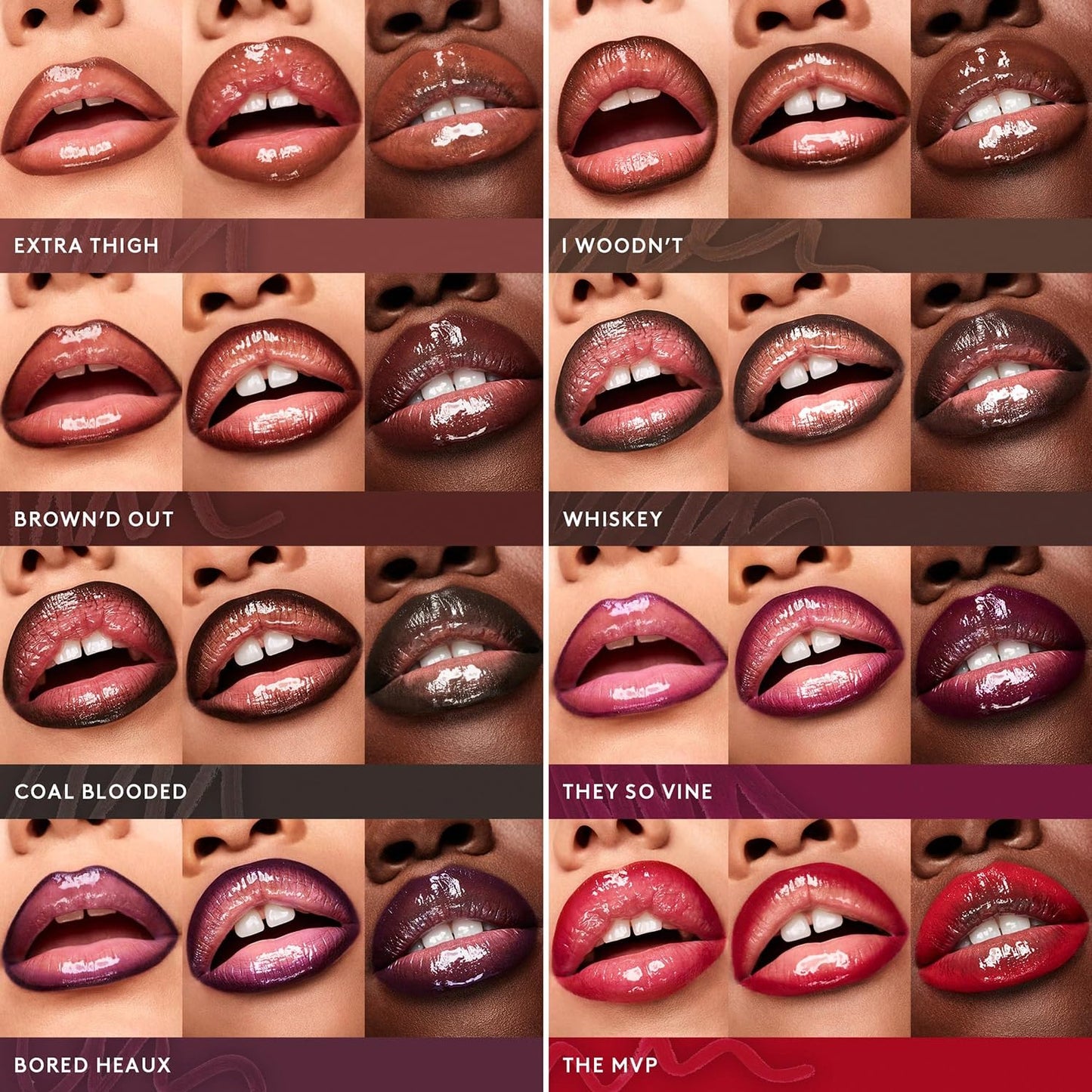 FENTY BEAUTY by Rihanna Trace'd Out Longwear Waterproof Pencil Lip Liner - Bored Heaux (Bordeaux)