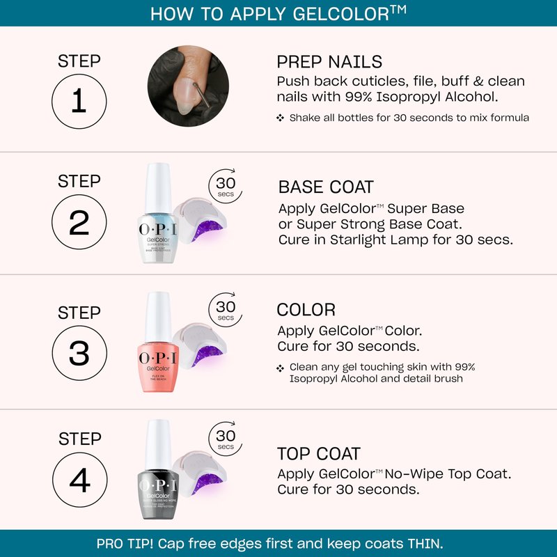OPI GelColor Hue is the Artist? | Opaque Soft Cool Lavender-White Crème LED Cure Gel Nail Polish | Salon-Quality Shine, Long-Lasting Wear | 0.5 Fl Oz