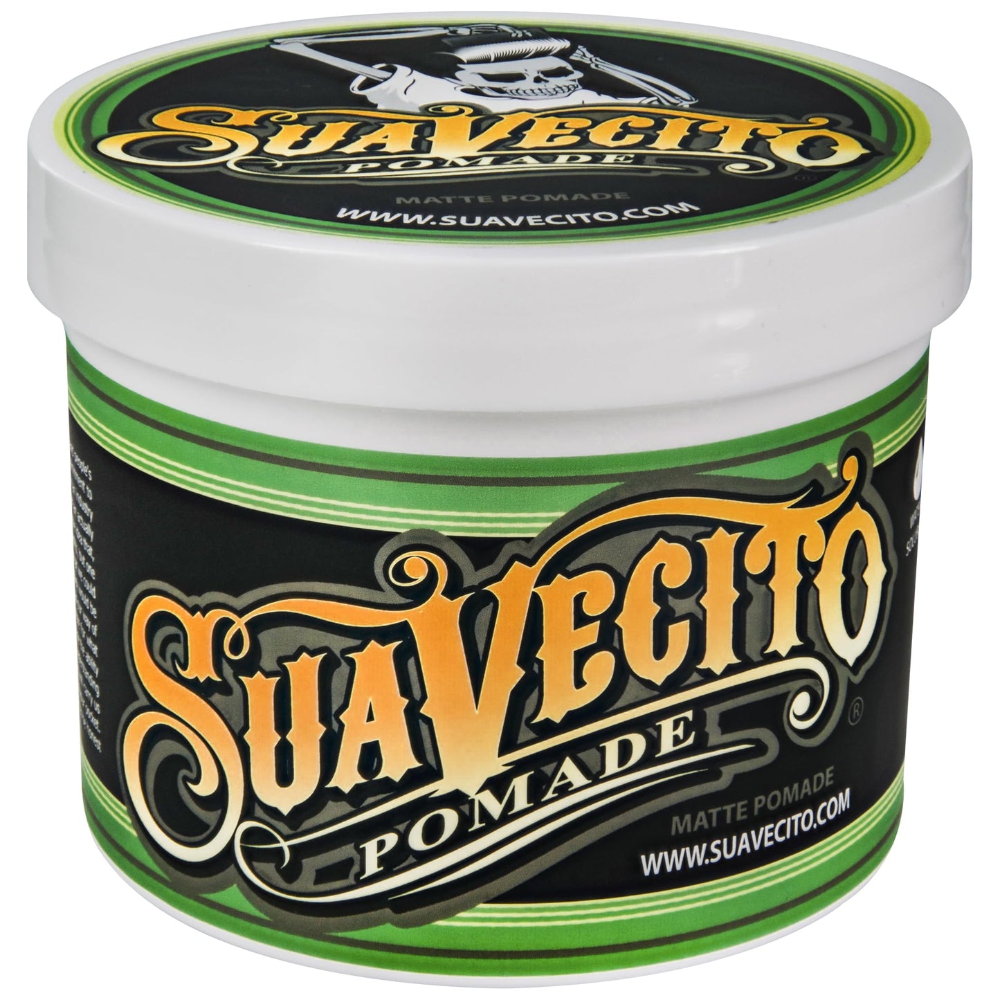 Suavecito Pomade Matte (Shine-Free) Formula 32 oz, 1 Pack - Medium Hold Hair Pomade For Men - Low Shine Matte Hair Paste For Natural Texture Hairstyles