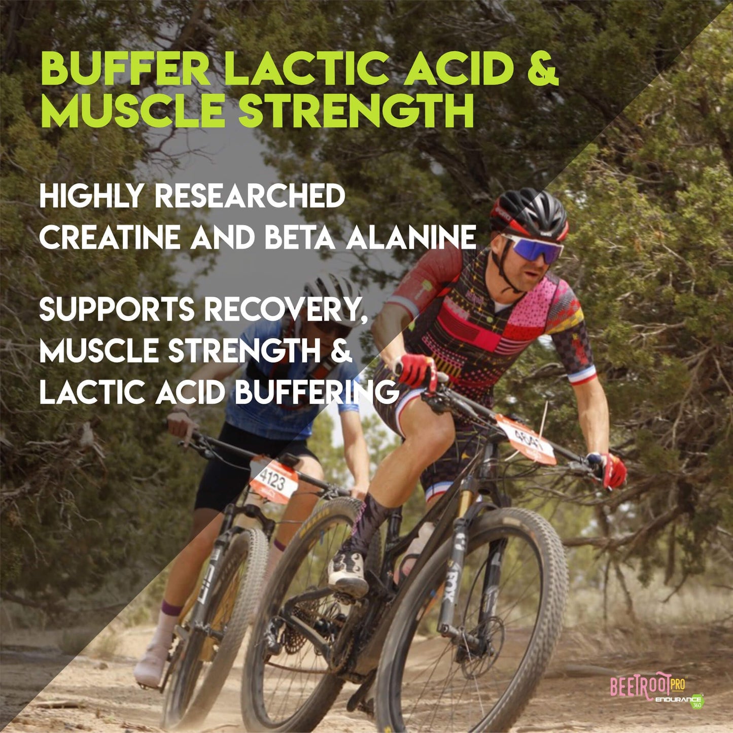 Endurance 360 Complete with Electrolytes, Creatine and Beta Alanine - Fast Legs & Stamina, Leg Cramp Prevention, Oxygen Delivery with Rhodiola, Muscle Recovery, VO2 Max Boost, Lactic Acid Buffer