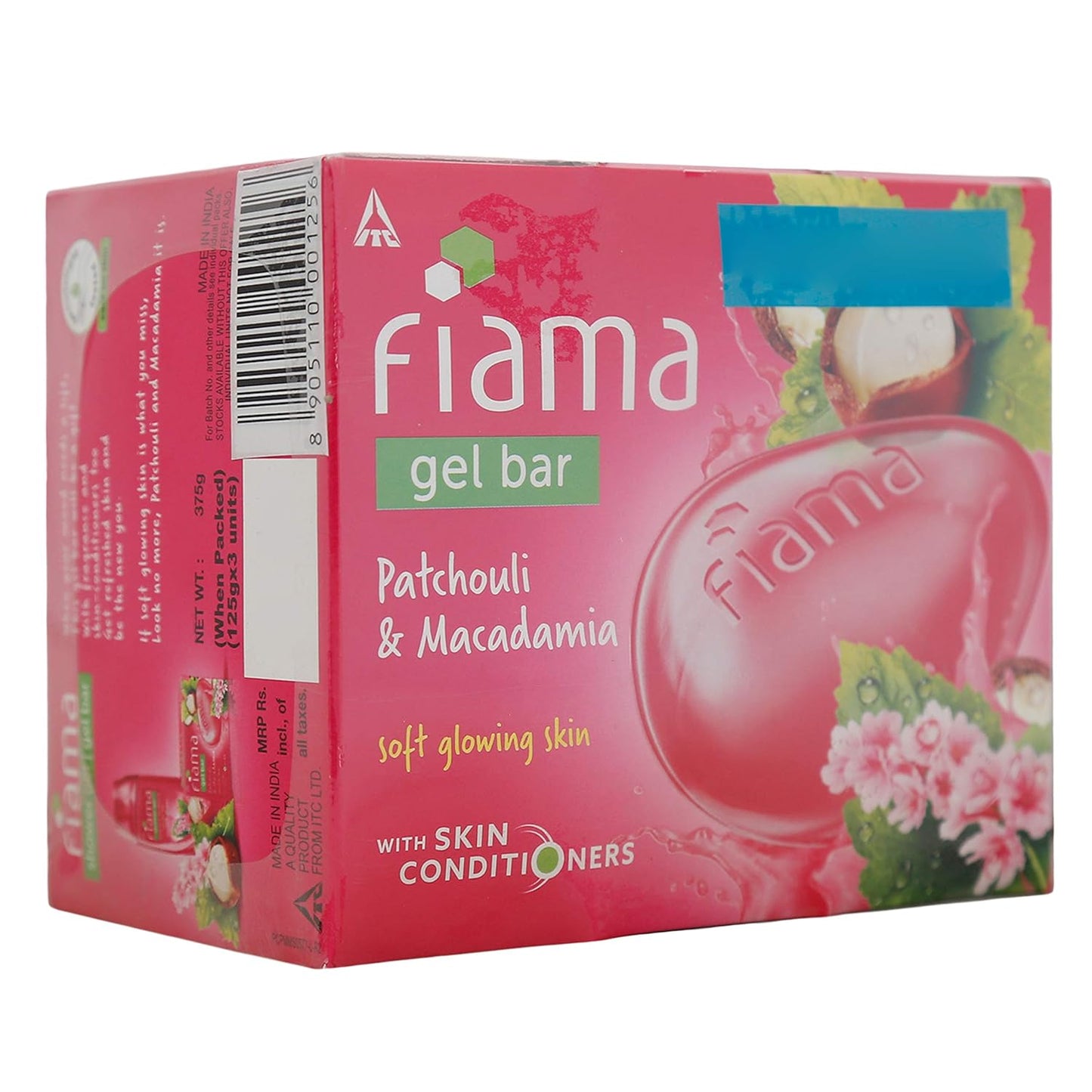Fiama Di Wills Bathing Bar - La Fantasia Scent | 125g, Pack of 3