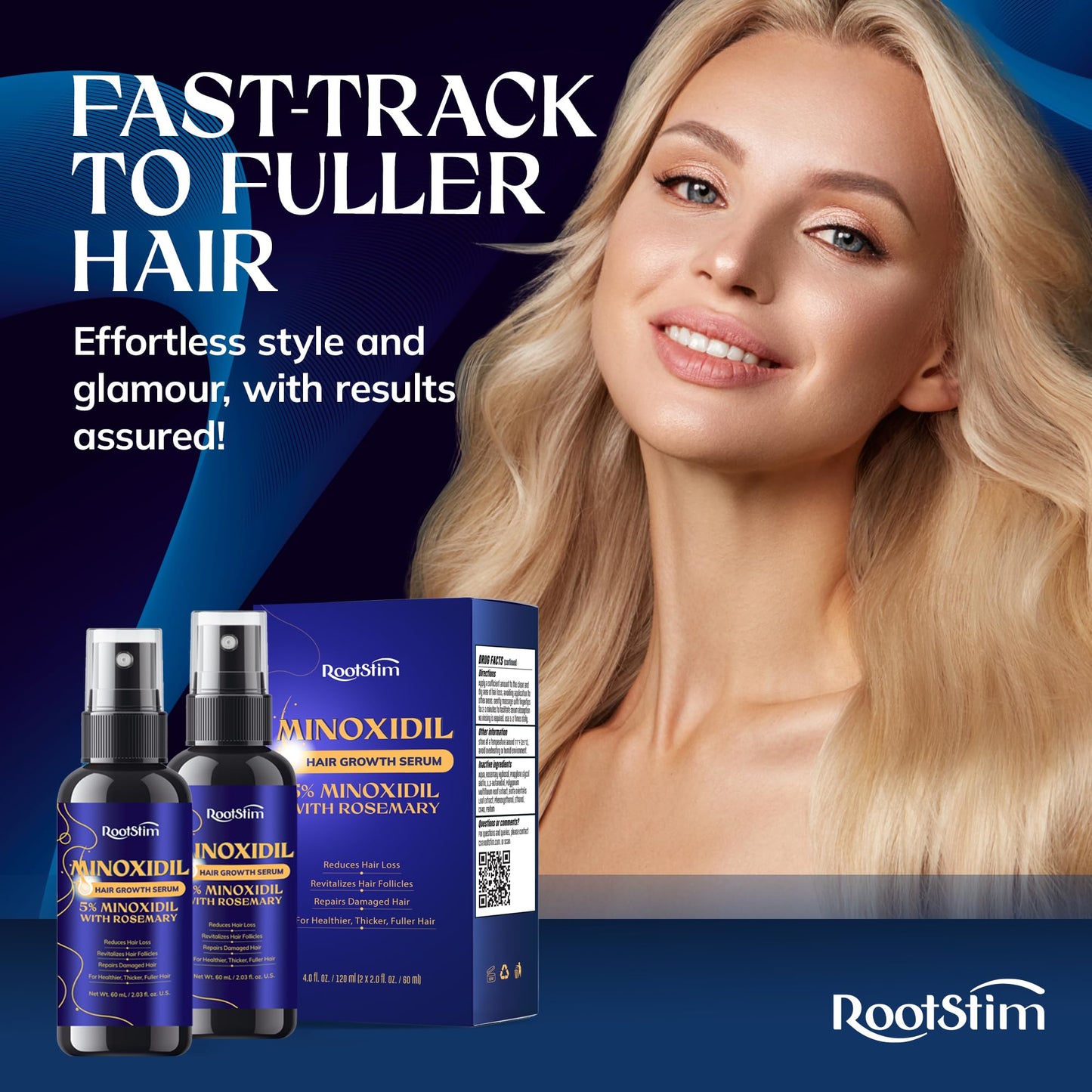 Minoxidil Hair Growth for Women Hair Loss Treatment