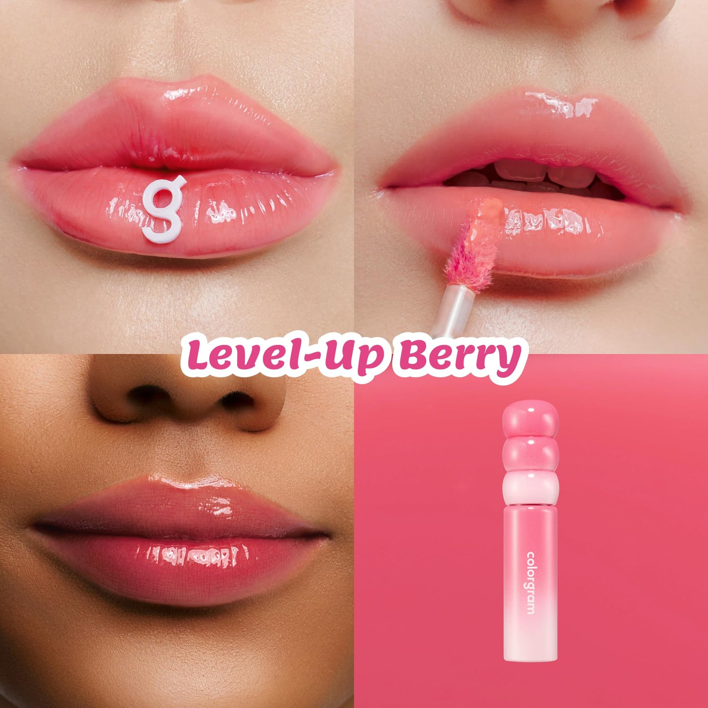 COLORGRAM FRUITY GLASS TINT MILK 05 LEVEL-UP BERRY