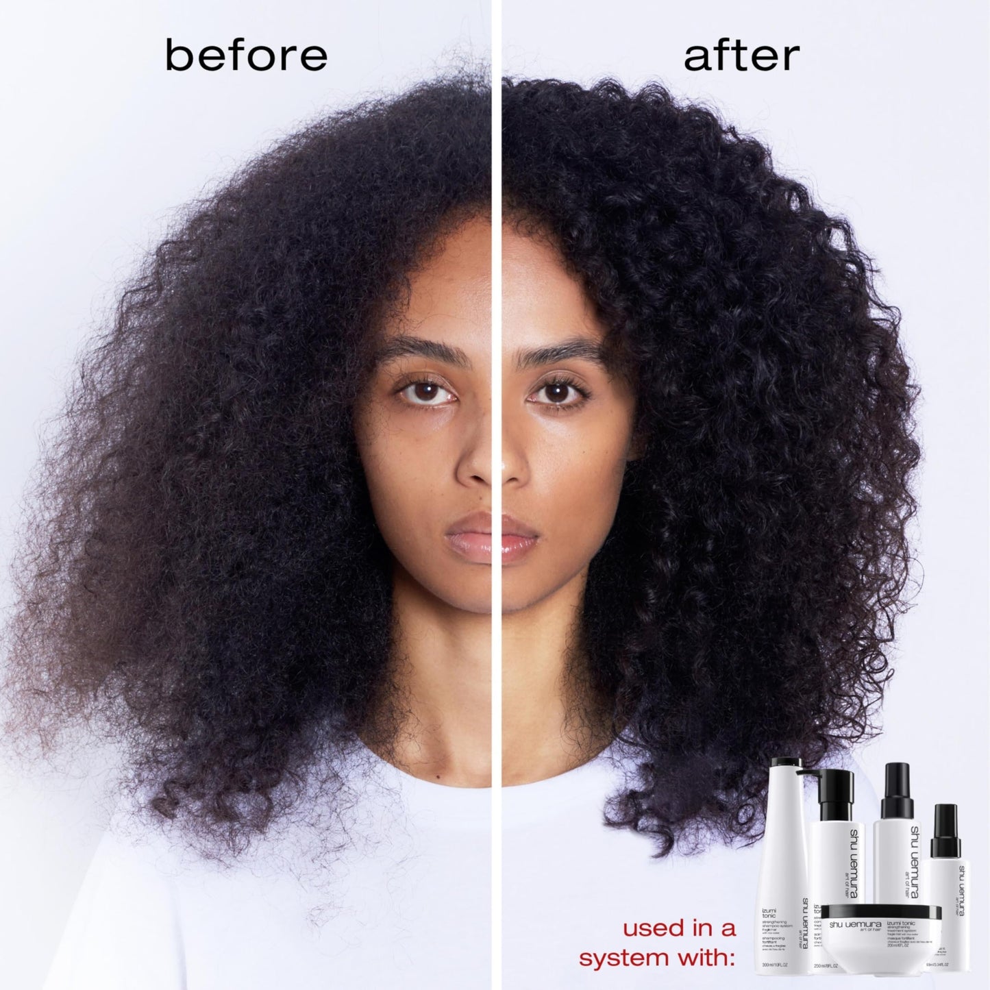 Shu Uemura art of hair Izumi Tonic Strengthening & Thickening Rice Water Hair Mask, Nourishes and Repairs Damaged Strands, Smooths and Adds Shine, With Japanese Rice Water, 6 Fl Oz
