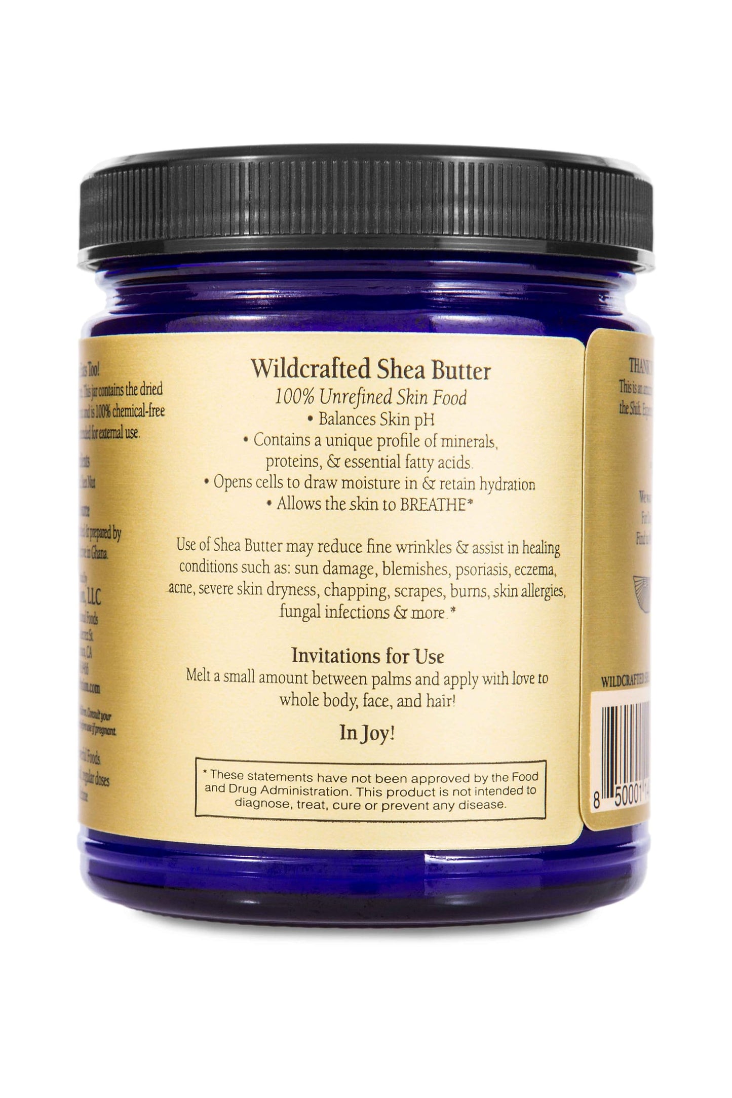 Sun Potion Unrefined Shea Butter Raw | 100% Pure Wildcrafted African Shea Nut Butter | Natural Moisturizer for Skin & Body | Non-GMO | No Added Fragrances | Chemical Free | 222g
