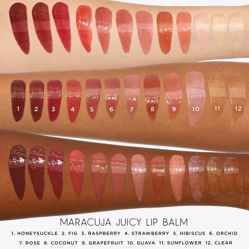 tarte maracuja juicy lip balm gloss – Viral Nourishing Lip Butter Color with High-Shine Hydration, Skincare Infused with Vitamin E, Vegan & Cruelty-Free, full size, Guava