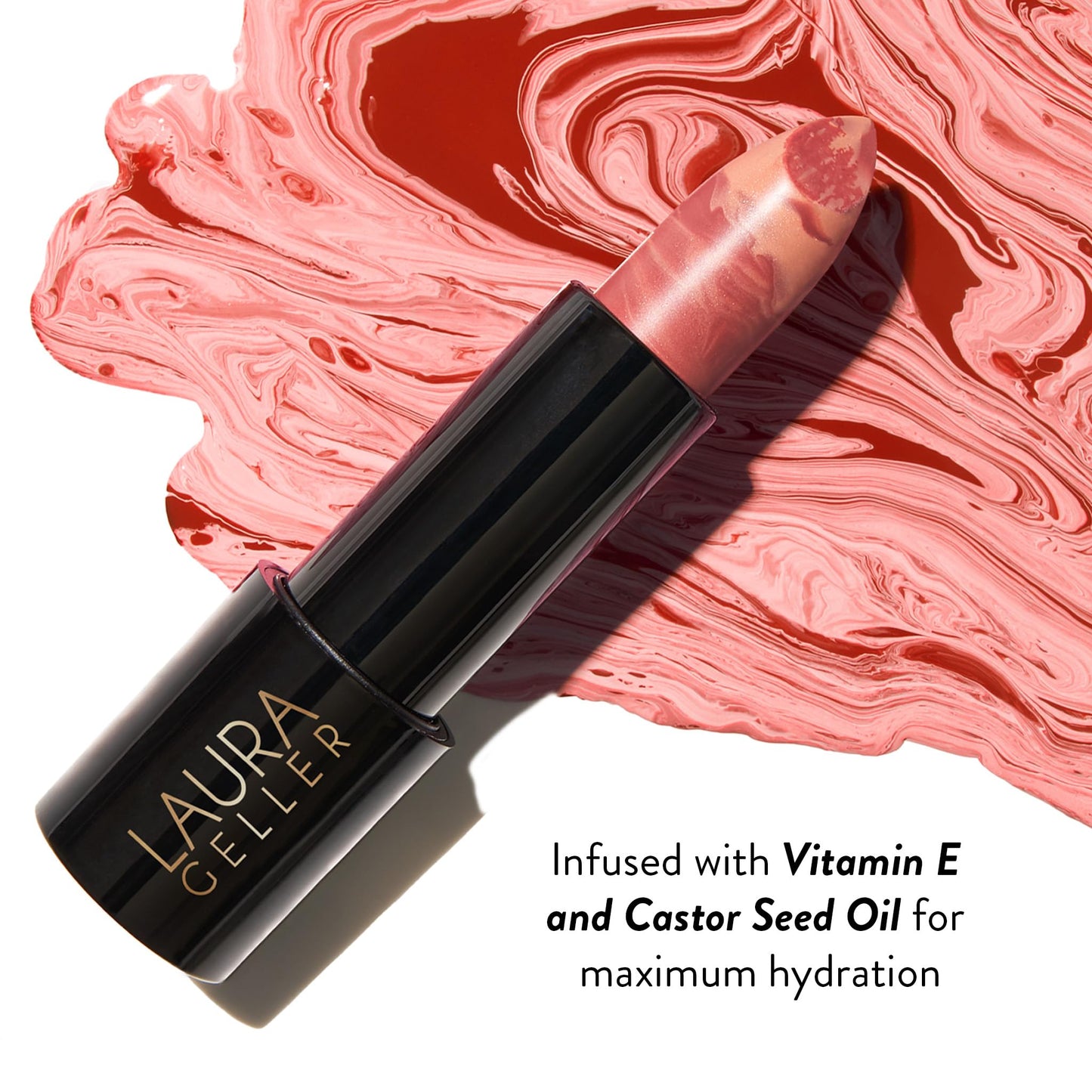 LAURA GELLER NEW YORK Italian Marble Sheer Lipstick, Al Fresco + Modern Classic Lip Liner, Major Mauve