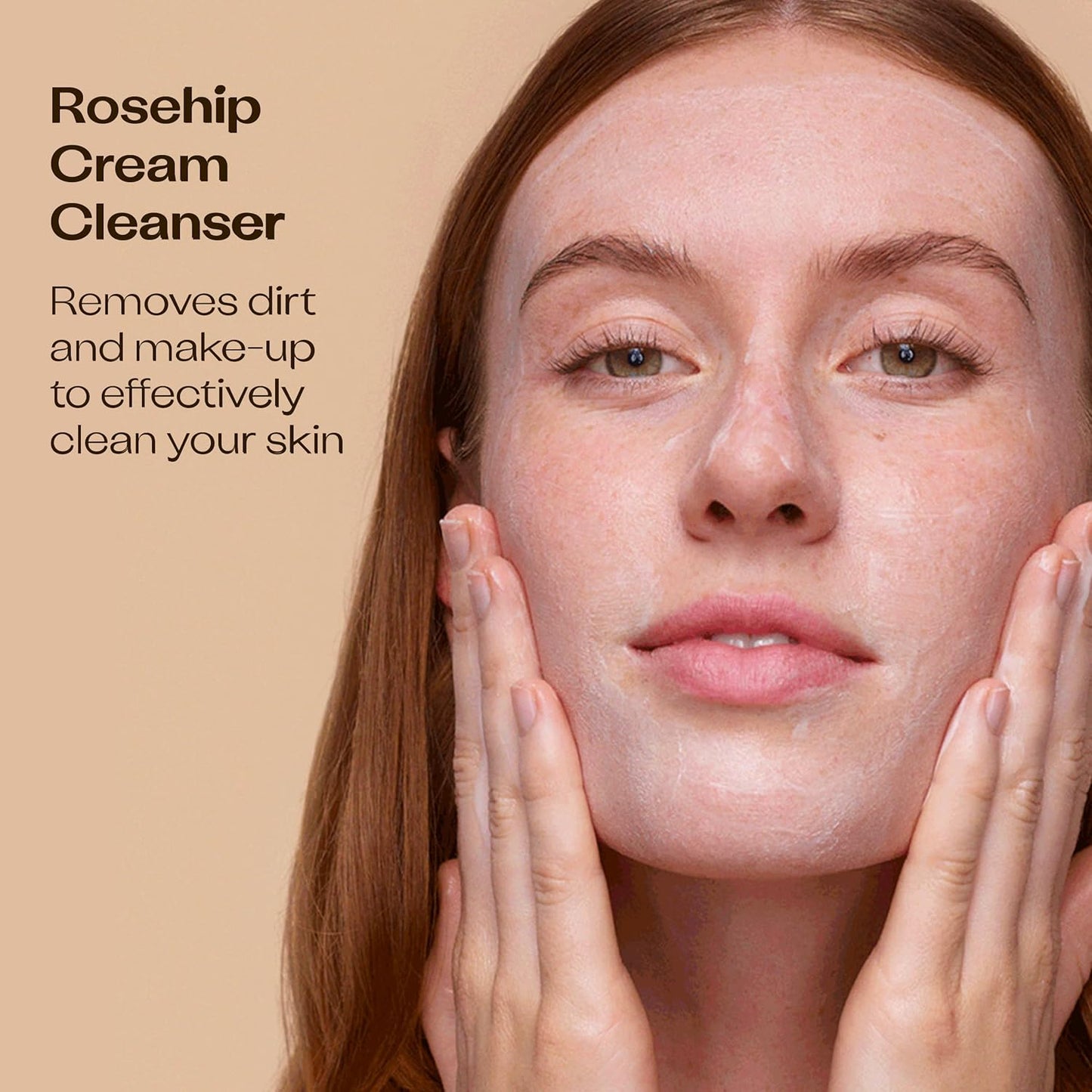 Trilogy Rosehip Cream Cleanser - Nourishing Formula with Prickly Pear | 3.38 fl oz