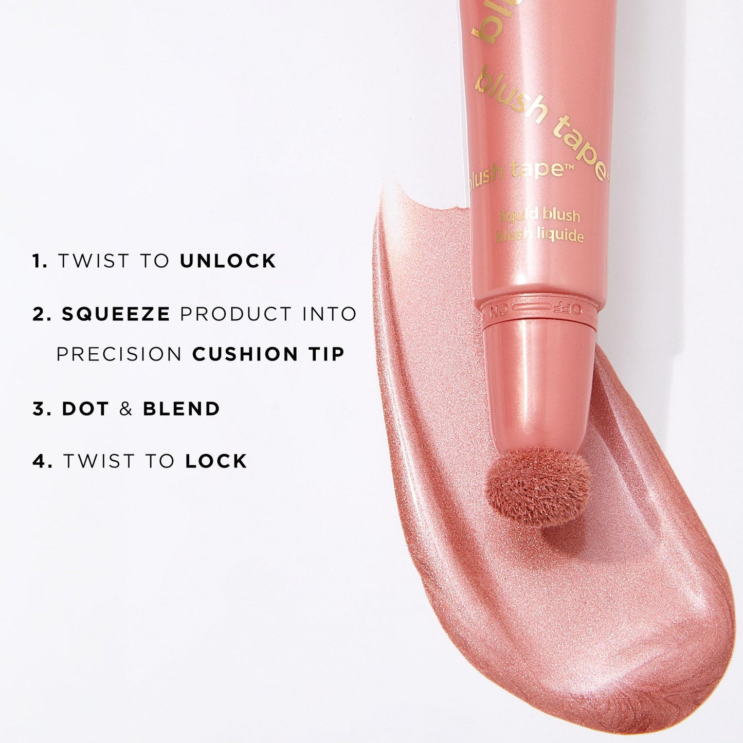 tarte glowing cheeks blush tape & glow tape duo – Buildable Cream Blush & Illuminating Highlighter with Shea Butter for Hydrating Radiance, Vegan & Cruelty-Free, travel size, pink & pearl glow