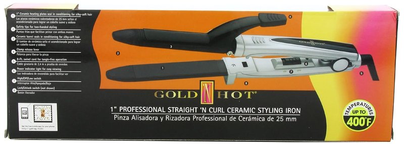 Belson Ceramic Straightening & Curling Iron - 20 Ounce, Versatile Styling Tool