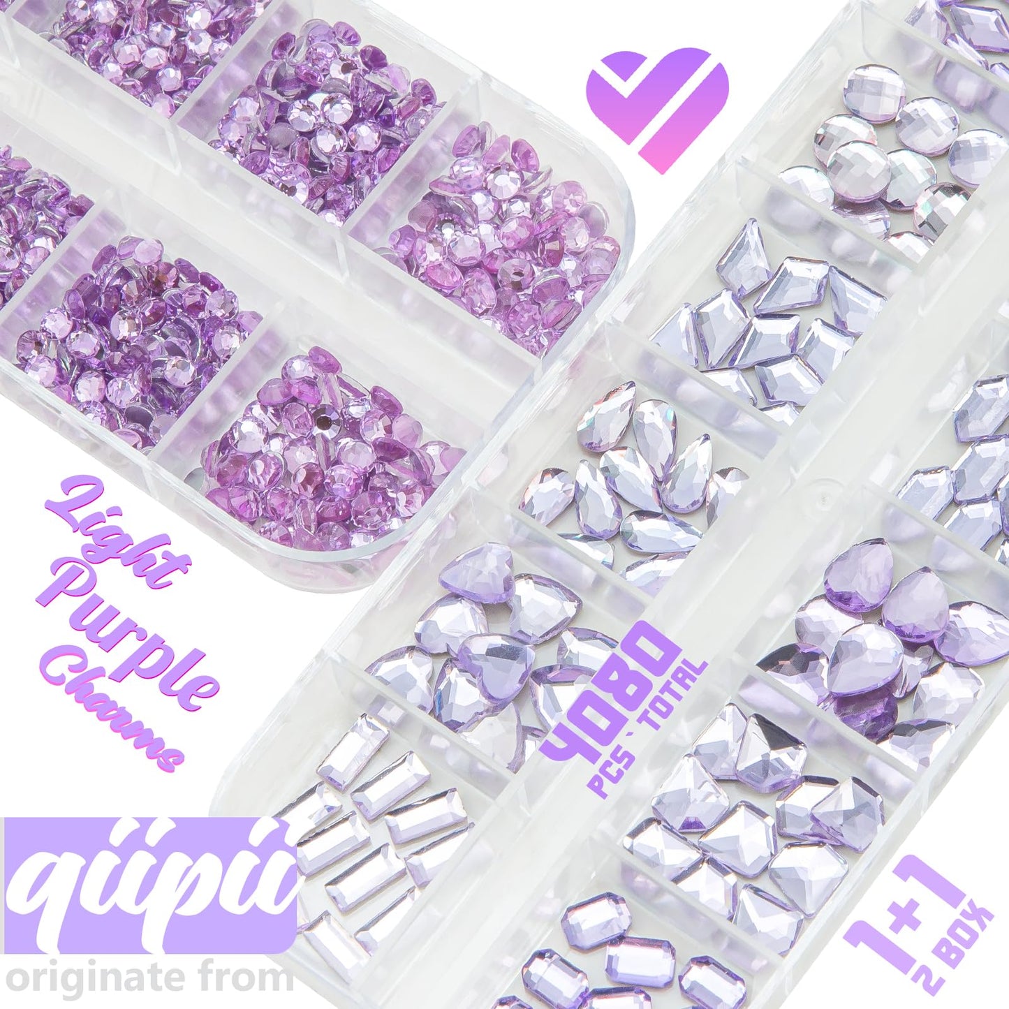 Nail Rhinestones K9 Glass Crystal Flat Back Rhinestones Nail Charms Stones 120 Multi Shapes Big Gems Round Beads Nail Art Diamonds Jewels for Nail Art Face Eyes Makeup