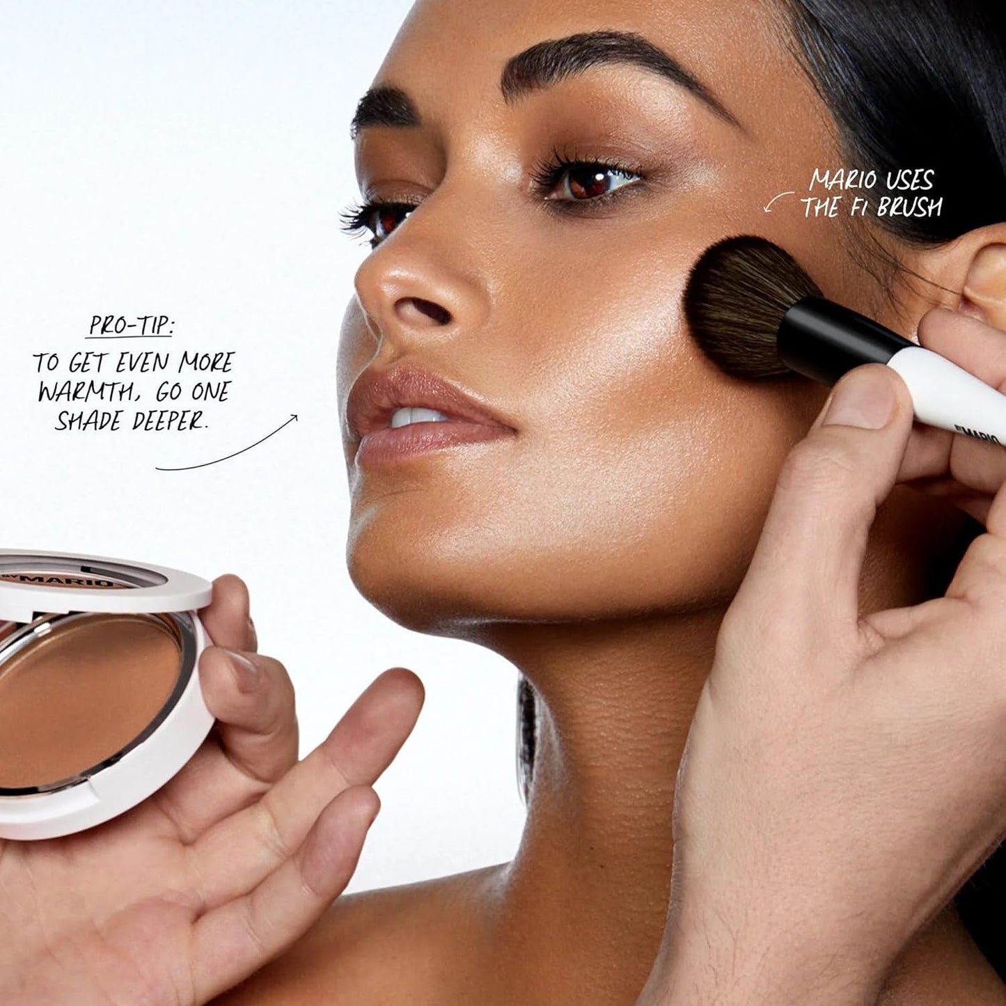 Makeup By Mario SoftSculpt Skin Enhancer | Medium 3-in-1 Cream Bronzer Balm, Dewy Finish, Non-Comedogenic