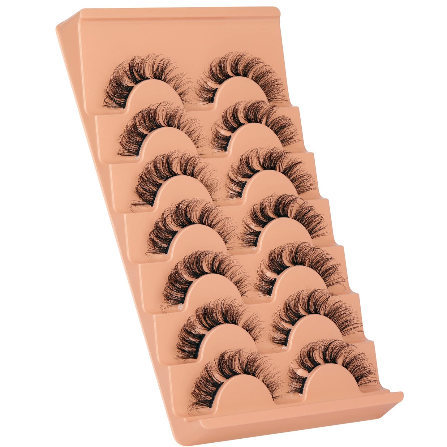 Fluffy Cluster Eyelash Extensions Natural Lash Clusters Spider Cluster Lashes D Curl Individual Lashes Wispy Eyelash Extensions Lashes Strips DIY Lash Extensions False Eyelashes Multipack by Eefofnn
