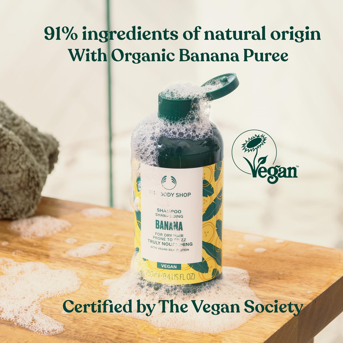 The Body Shop Nourishing Banana Shampoo - 250ml
