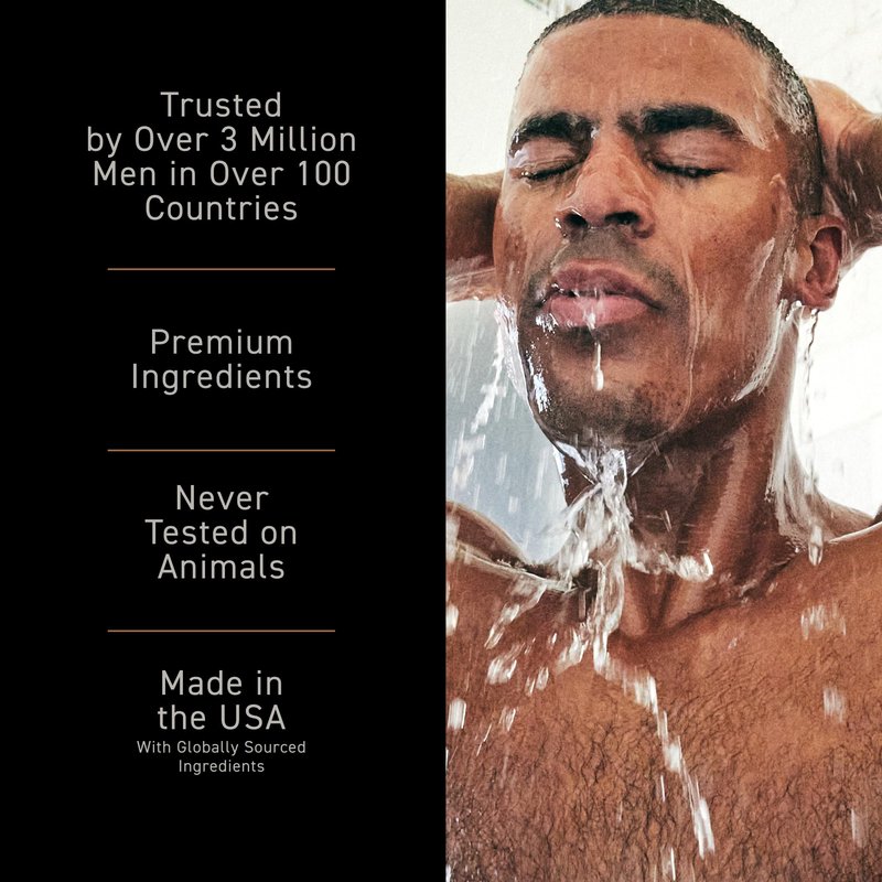 Brickell Men's Purifying Charcoal Face Wash for Men, Daily Facial Cleanser, With Charcoal, VItamin E, and Hyaluronic Acid, 8 Ounce, Scented