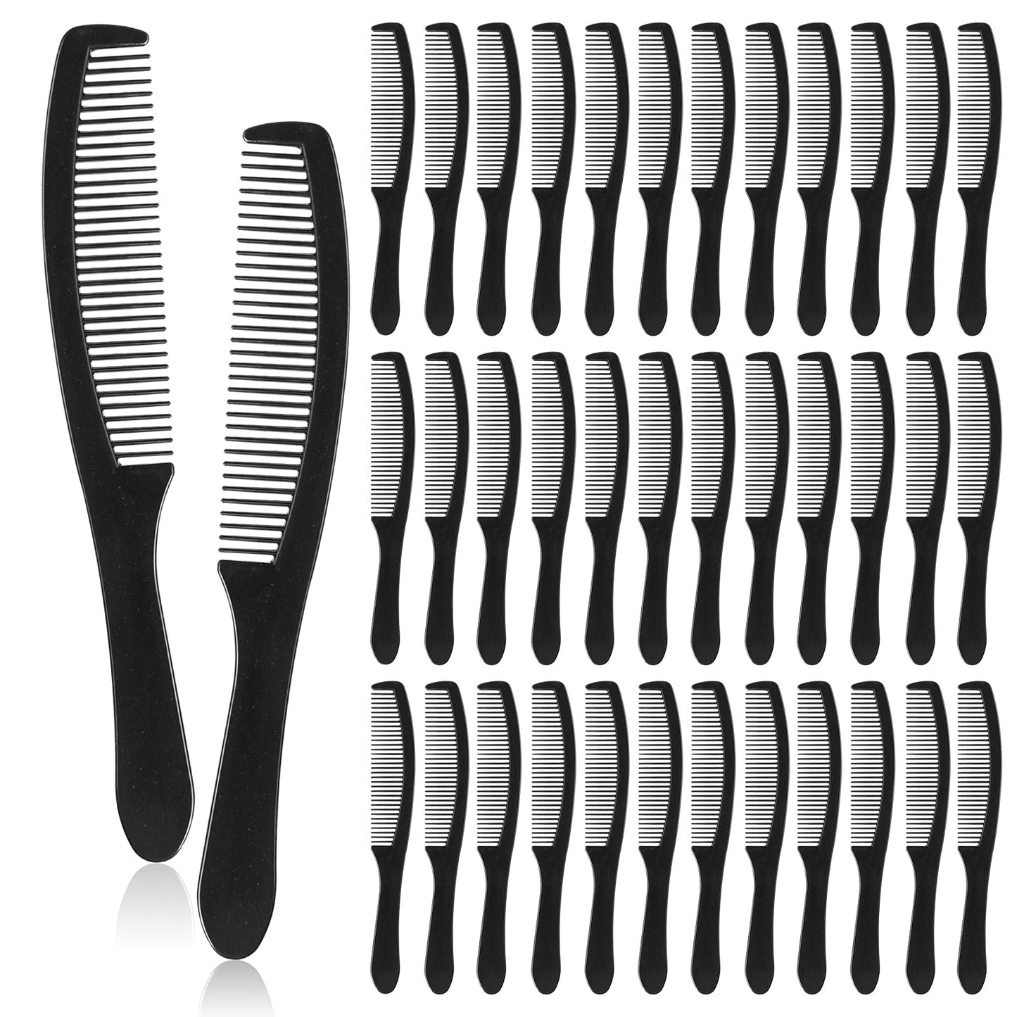 CJZMBSTY Hair Combs Bulk Individually Wrapped, 300 Pcs Disposable Combs for Hotel, Travel, Charity, Homeless