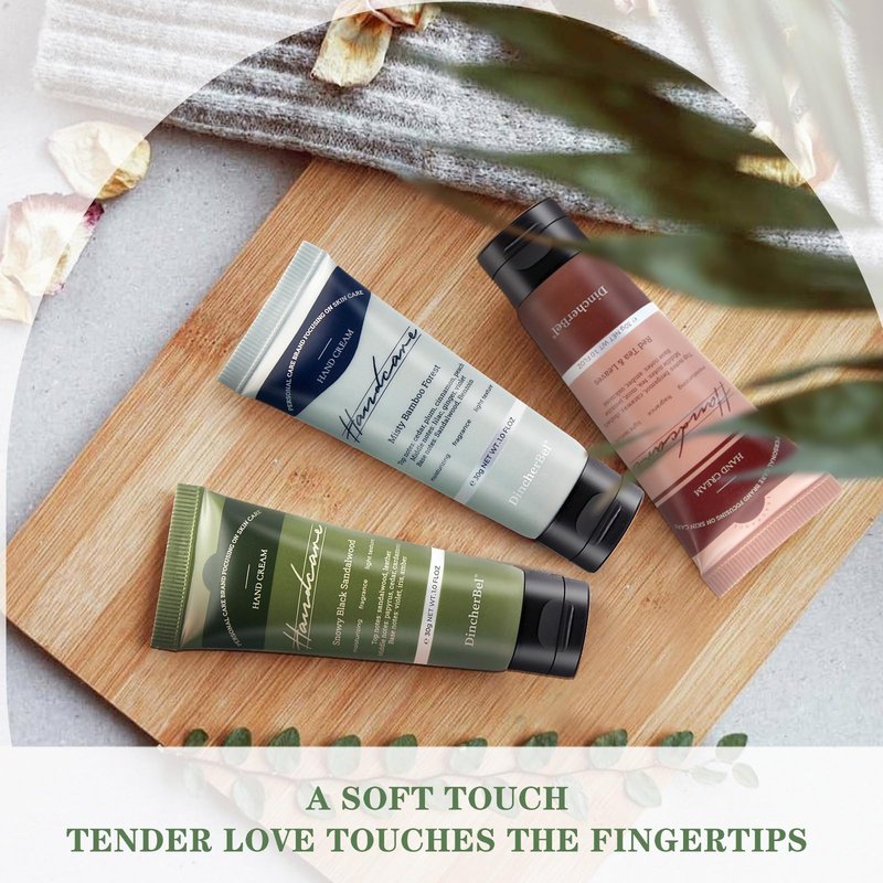 DincherBel 24 Pack Hand Cream Set - Travel Size Moisturizing Scented Hand Lotion for Dry Skin, Ideal Holiday Gift for Women