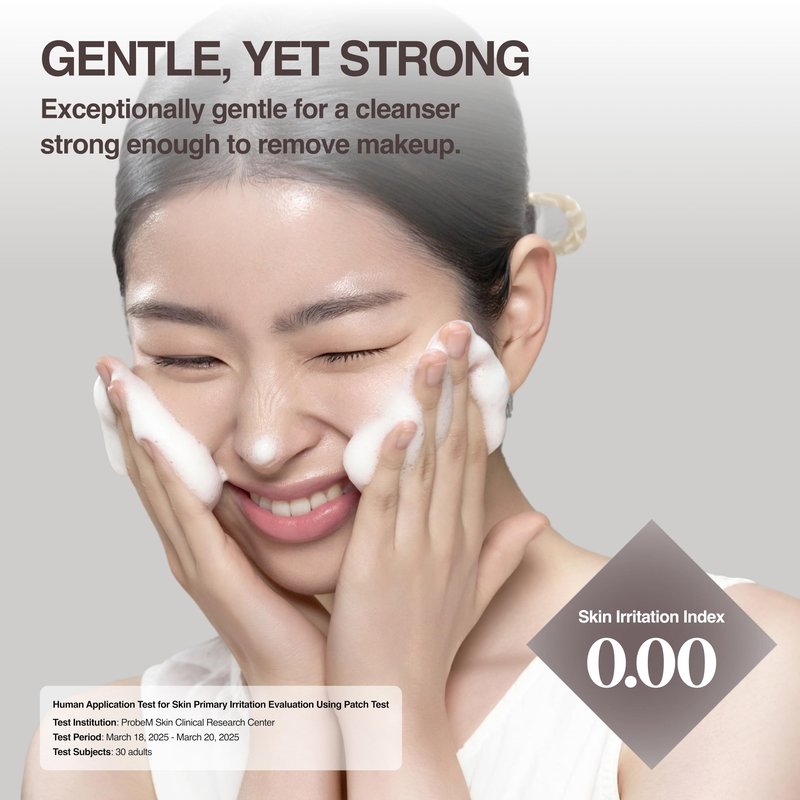 Hesul Rice Protein Gel Cleanser, Korean Skincare for Sensitive Skin, Ceramide, Hyaluronic Acid, Gentle Exfoliating, Brightening, Rice Enzyme Capsules, Valentine's Day Gifts for Woman | 400ml