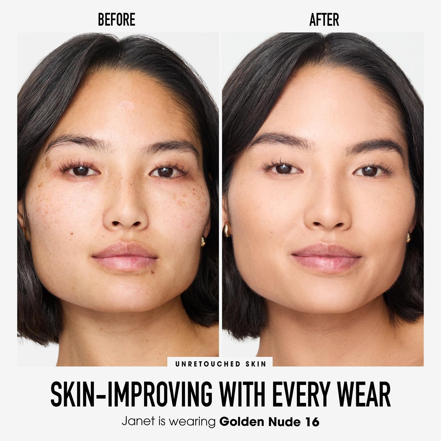 Original Loose Powder Foundation SPF 15, Golden Nude 16, Vegan, Cruelty-Free & Dermatologist-Tested
