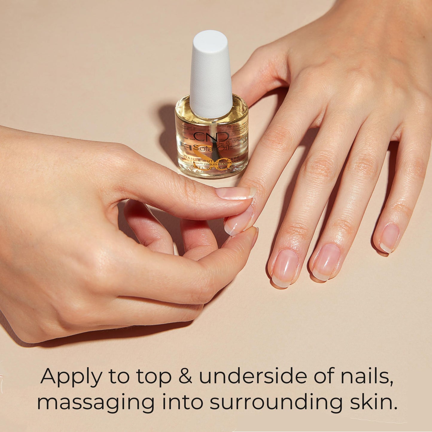 CND SolarOil Cuticle Oil, Natural Blend Of Jojoba, Vitamin E, Rice Bran and Sweet Almond Oils, Moisturizes and Conditions Skin, 4 fl oz (Packaging May Vary)