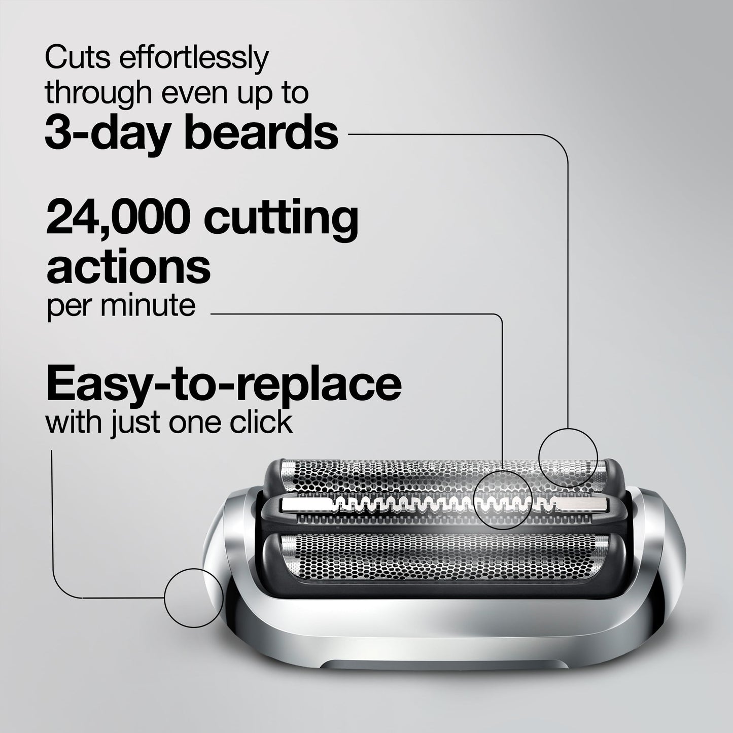 Braun Series 7 New Generation Electric Shaver Replacement Head - 73S