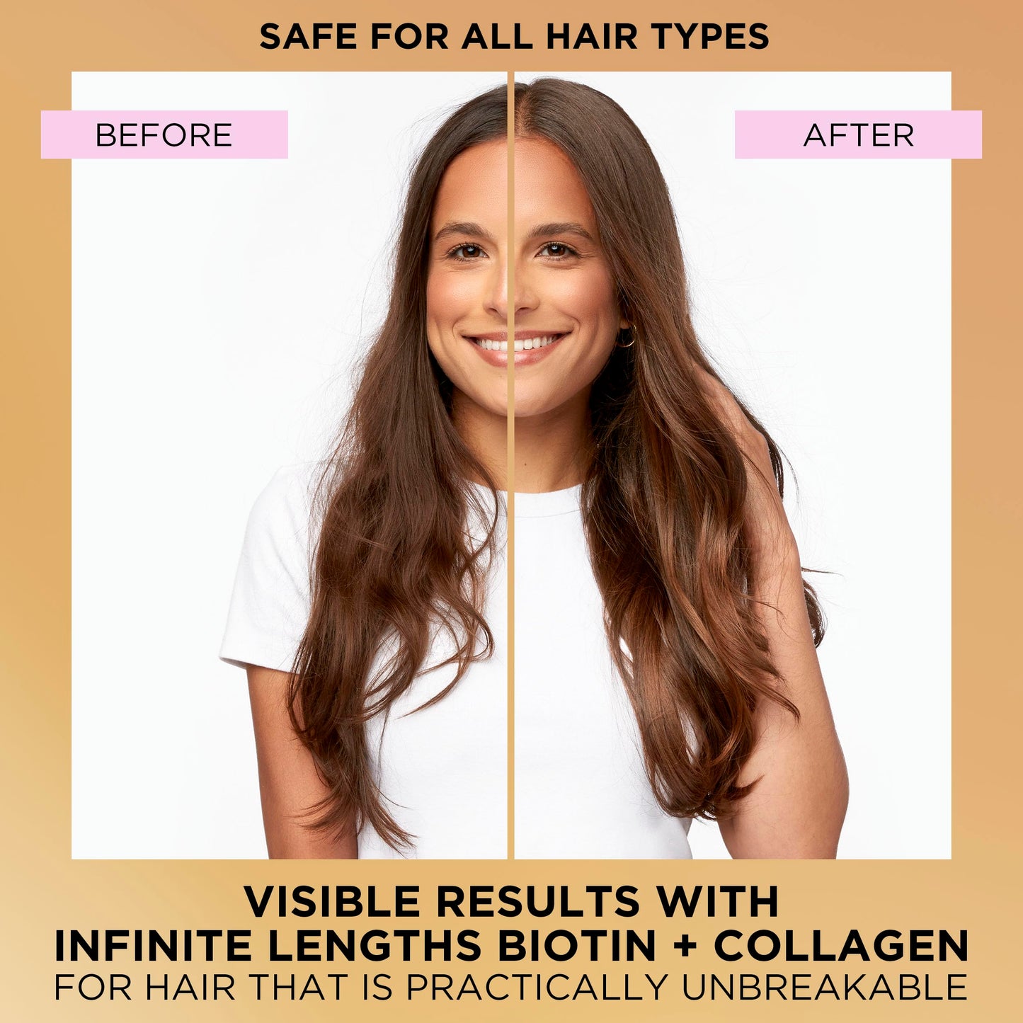 Pantene Pro-V Miracles Infinite Lengths Biotin + Collagen 1 Minute Miracle Conditioner 10.9 FL OZ