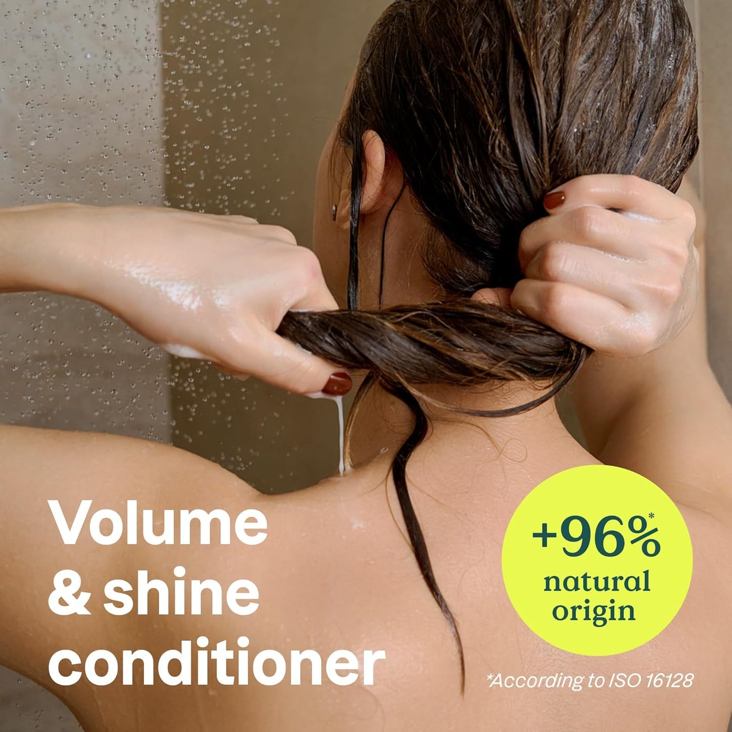 Volume and Shine Hair Conditioner for Thin Hair - Vegan Formula with Soy Protein & Cranberries | 8 Fl Oz