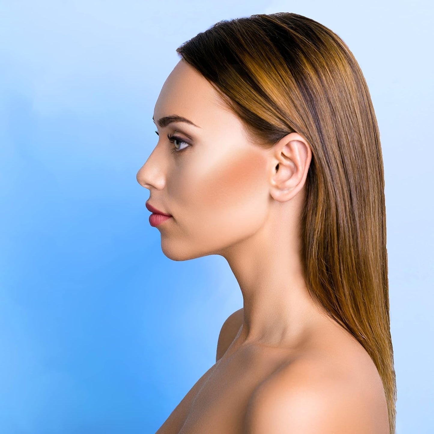BaeBlu Organic Bronzer - 100% Natural Matte Pressed Powder for Radiant Skin | Made in USA