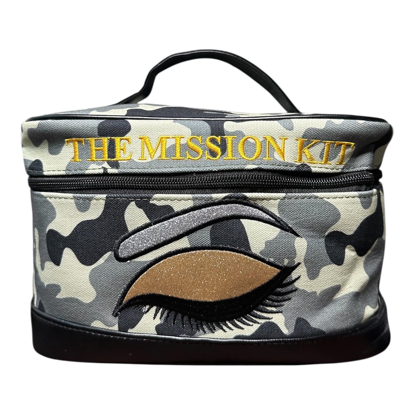 Beyond Shadow Ops™ Mission Kit – Makeup, Toiletry Bag & Travel Cosmetic Organizer with Secure Compartments, Gift for Travelers and Makeup Lovers