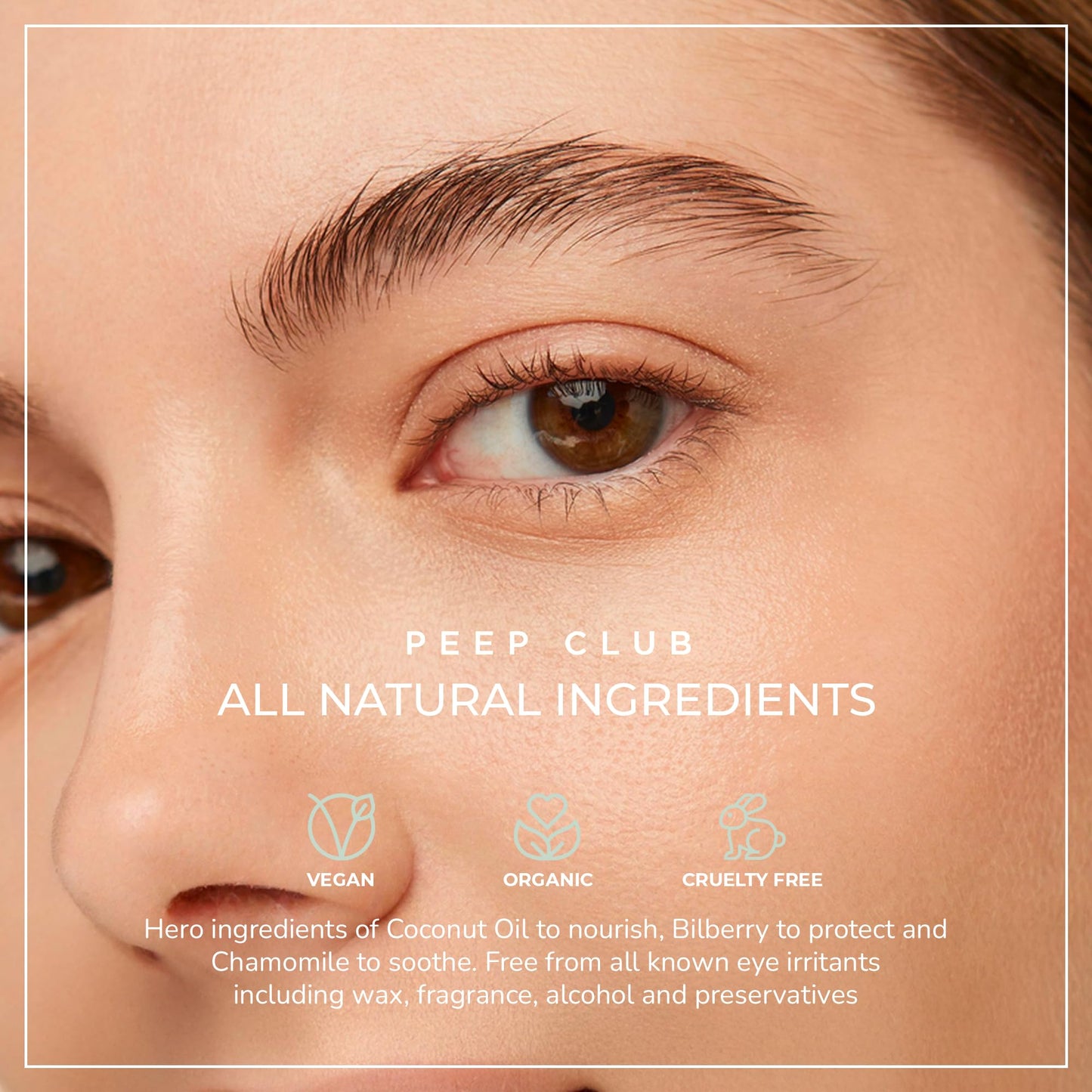 Peep Club All Natural Eye Makeup Remover Wipes – Perfect for Sensitive Eyes, Optometrist Formulated, Tea Tree Oil Free, Cleansing, Nourishing, Coconut Oil, Chamomile, Bilberry, 30 Pack