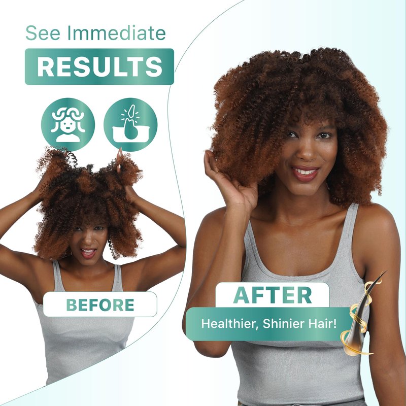 Granteva Hair Steamer for Natural Hair, 65W Deep Conditioning Heat Cap, 1 Degree Precision Dial, Timer and Auto Shut-Off, At-Home Salon Treatment for Curly, Black, Color-Treated Hair