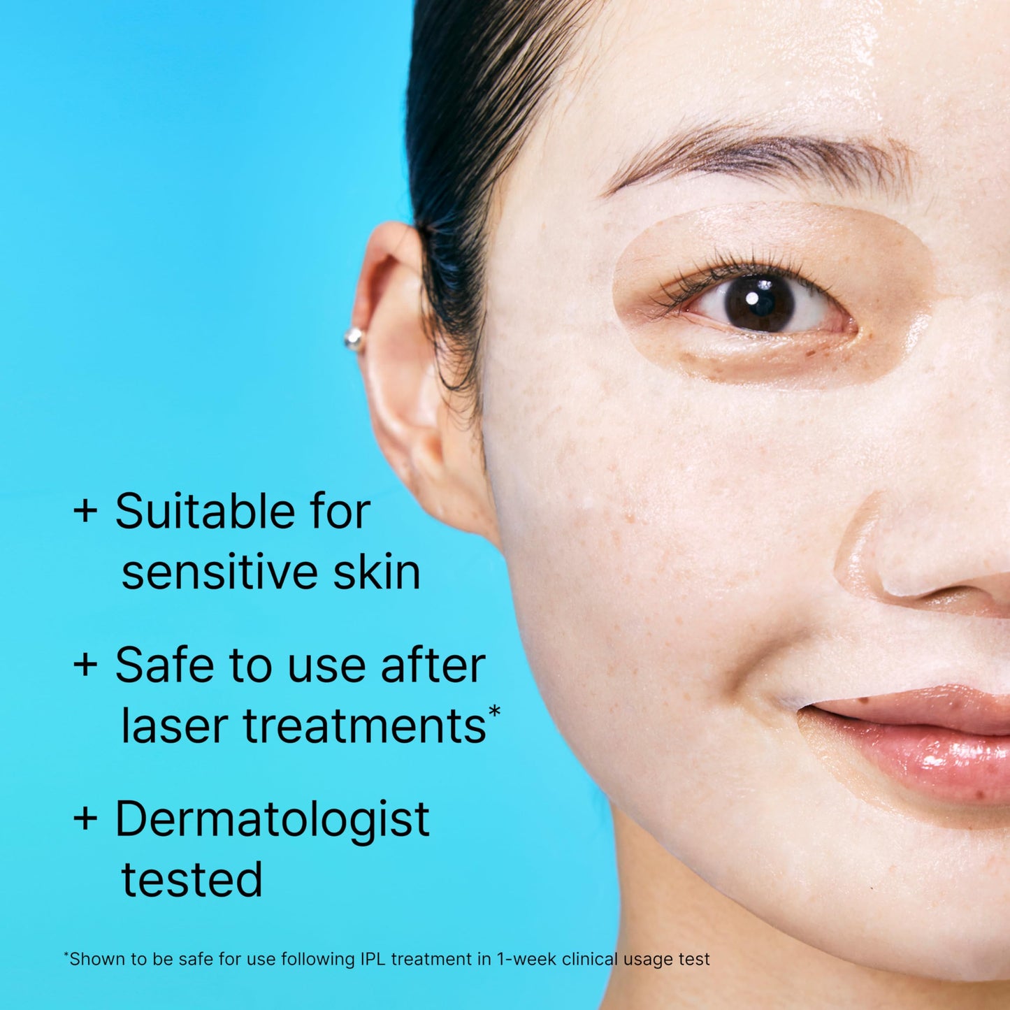 Dr.Jart+ Dermask Vital Hydra Solution Glow Korean Face Mask with Hyaluronic Acid for Glass Skin | Sheet Mask | Gifts for Women | Korean Skin Care, 5 Pack