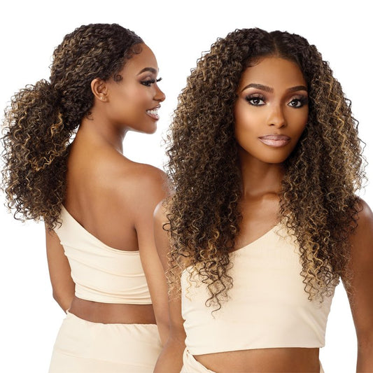 Sensationnel Butta 360 Lace Wigs - Unit 6 Wider Parting 360 Degree Lace Glueless Synthetic Preplucked Hairline (COPPERBROWN)