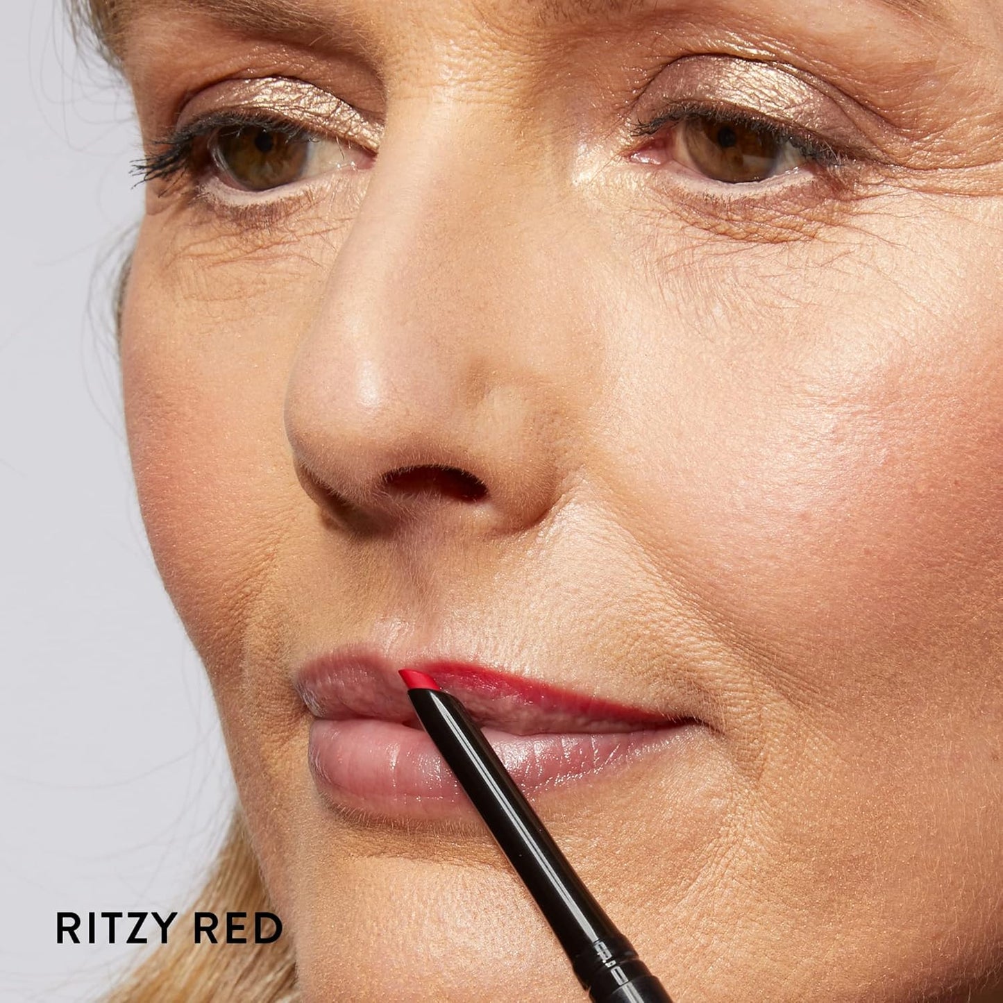 Laura Geller Love Your Lips Duo - Moisturizing Tinted Lip Balm & Long-Lasting Lip Liner | Ritzy Red, Brick House