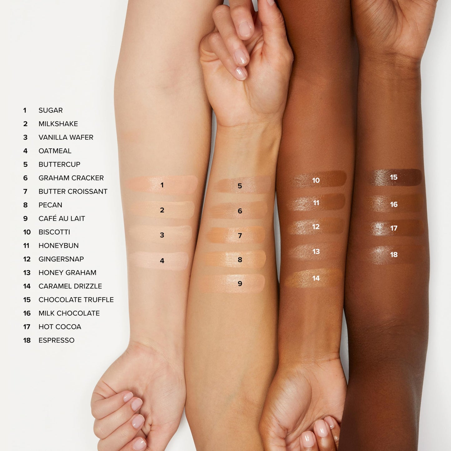 Too Faced Born This Way Ethereal Light Illuminating Smoothing Concealer | With Hyaluronic Acid, Conceals + Brightens Dark Circles, Non-Creasing + Waterproof, 0.16 Fl Oz, Honey Graham