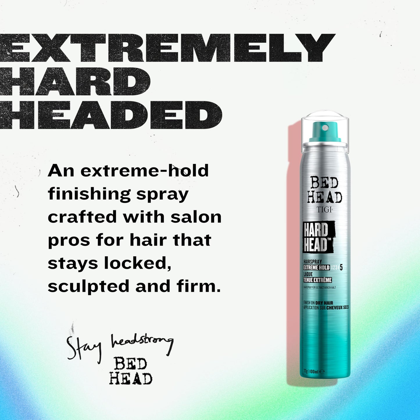 TIGI Bed Head Hard Head Hairspray for Extra Strong Hold