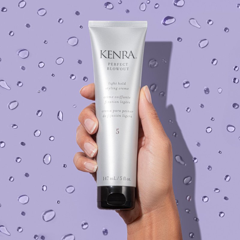 Kenra Professional Perfect Blowout 5 | Light Hold Styling Crème | Provides Thermal Protection | Increases All Over Body & Fullness | Lightweight Formula | All Hair Types | 5 fl. Oz