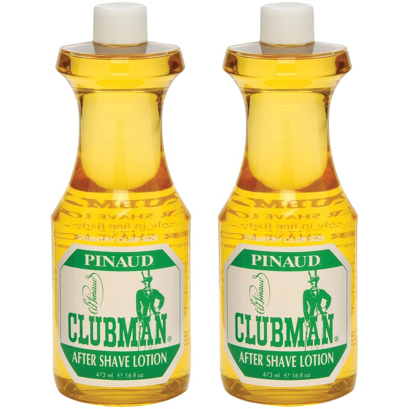 Clubman Pinaud After Shave Lotion – Soothes Skin After Shaving with Masculine Fragrance, Classic Barbershop Scent, 16 Oz, 2 Pack