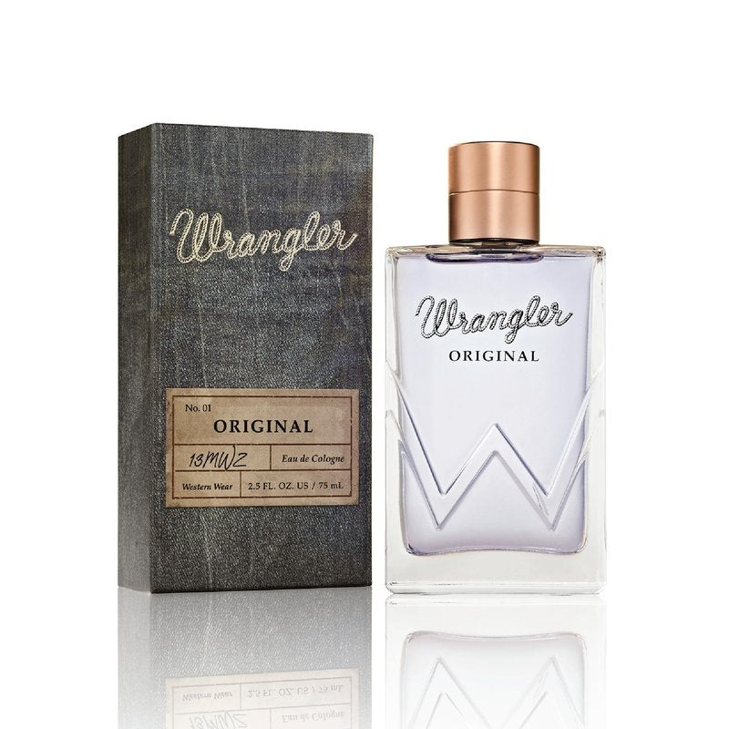 Tru Western Wrangler Original Men’s Cologne Spray, Grapefruit, Mandarin, Lavender, Cinnamon, Patchouli, Vetiver & Warm Resin Notes, 2.5 fl oz (74 ml)