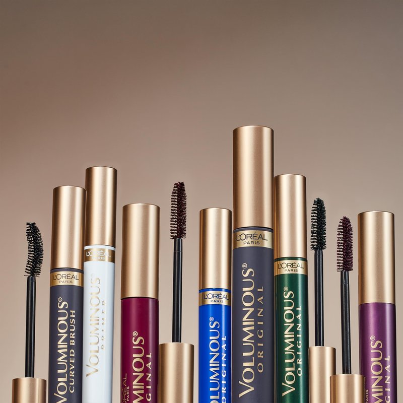 L’Oreal Paris Makeup Voluminous Original Volume Building Waterproof Mascara, Carbon Black, 0.23 Fl Oz