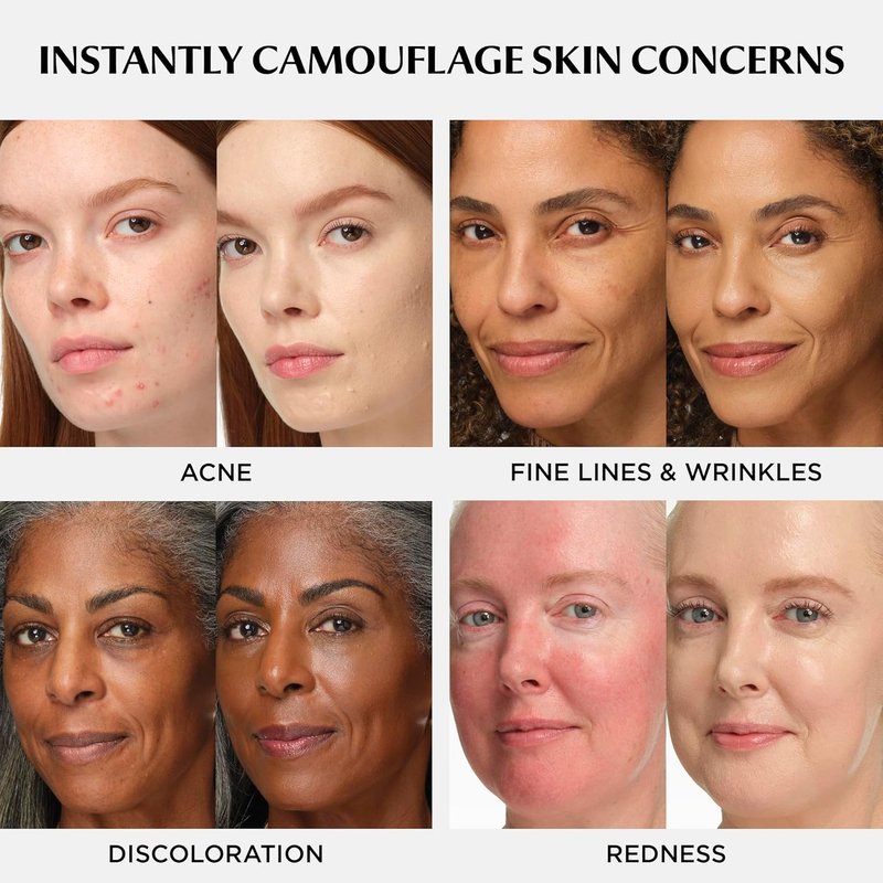 IT Cosmetics CC+ Cream | Full Coverage Foundation with SPF 50+ & Anti-Aging Serum - Lightweight, Hydrating, 24H Wear