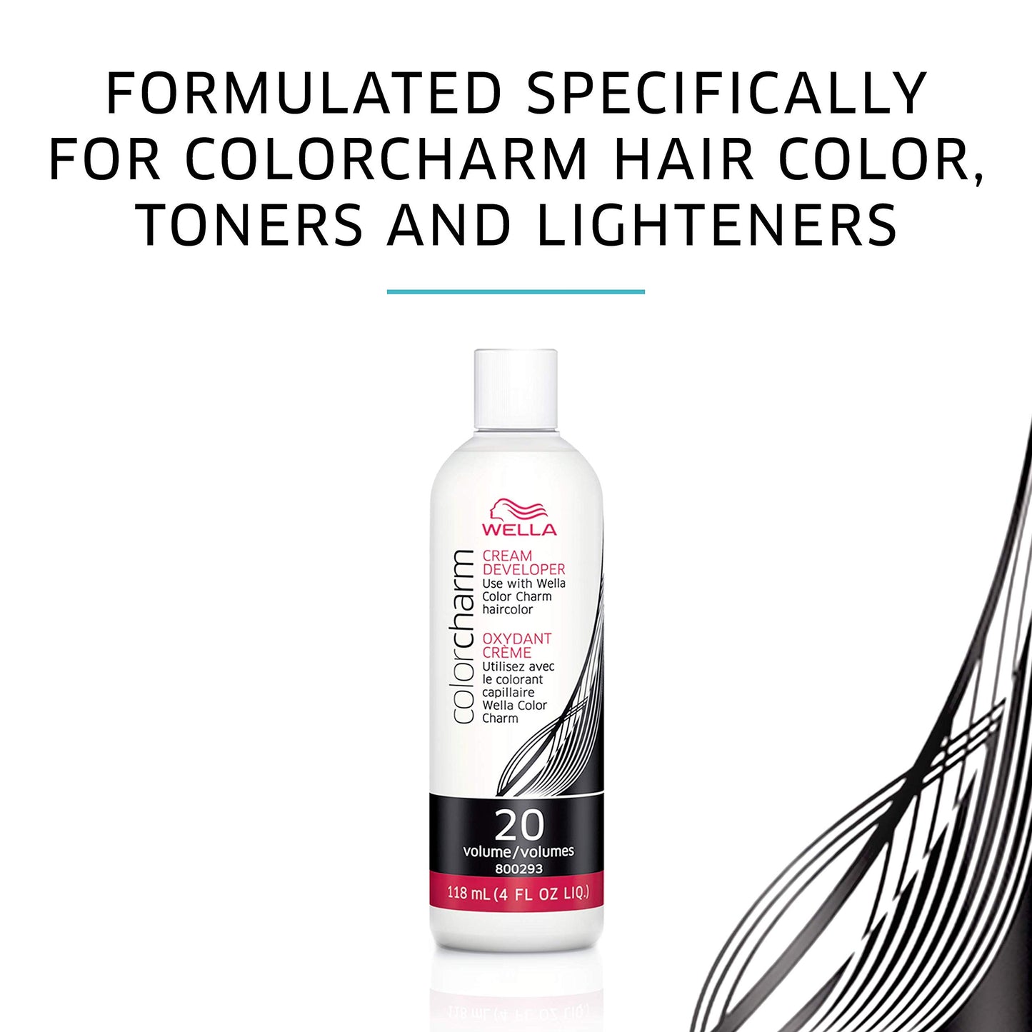 COLORCHARM Cream Hair Color Developer | 20 Volume | For Optimal Gray Blending and Rich| Multi-Dimensional End Results|32 Fl Oz