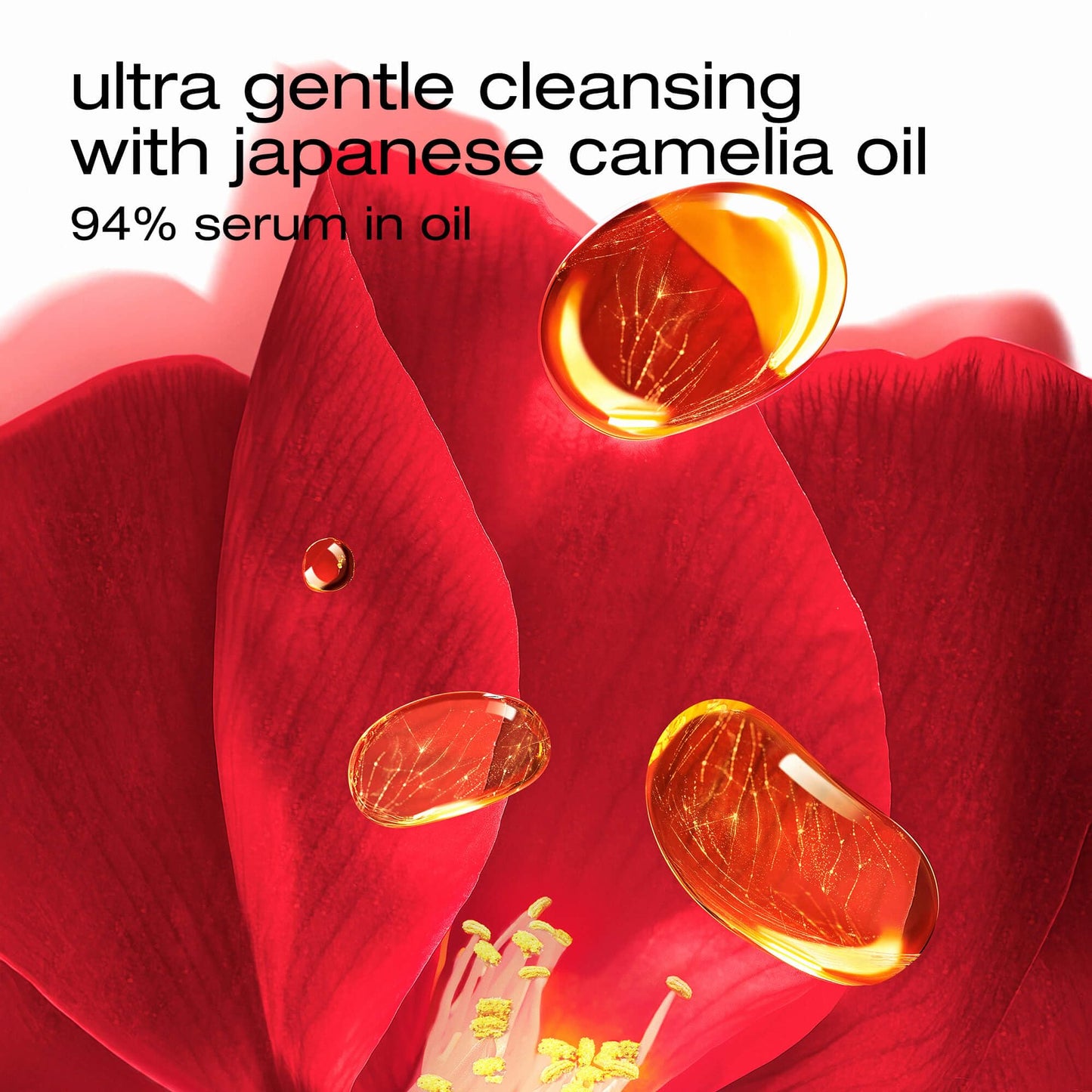 shu uemura Ultime8 Sublime Tsubaki Cleansing Oil, Gentle Makeup Remover and Facial Cleanser for All Skin Types, 1.7 Fl. Oz.