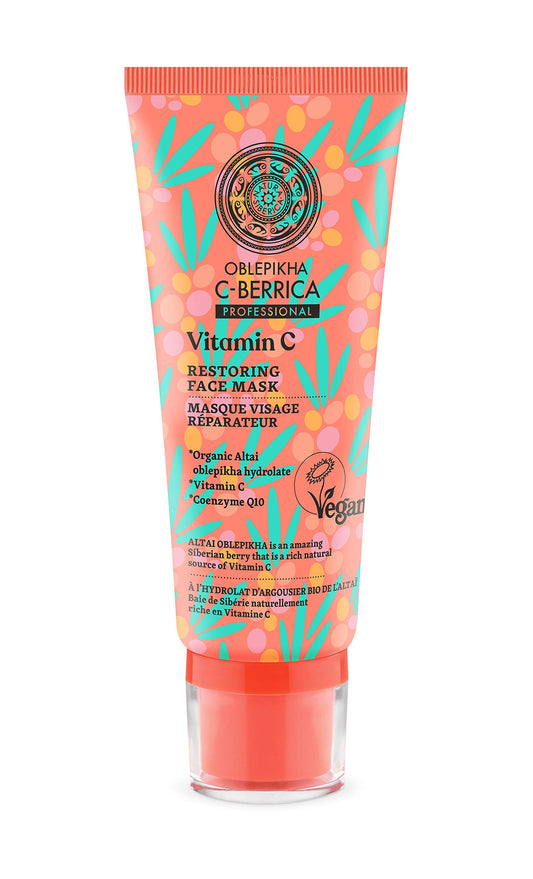 Natura Siberica C-Berrica Restoring Natural Face Mask 3.38 fl oz