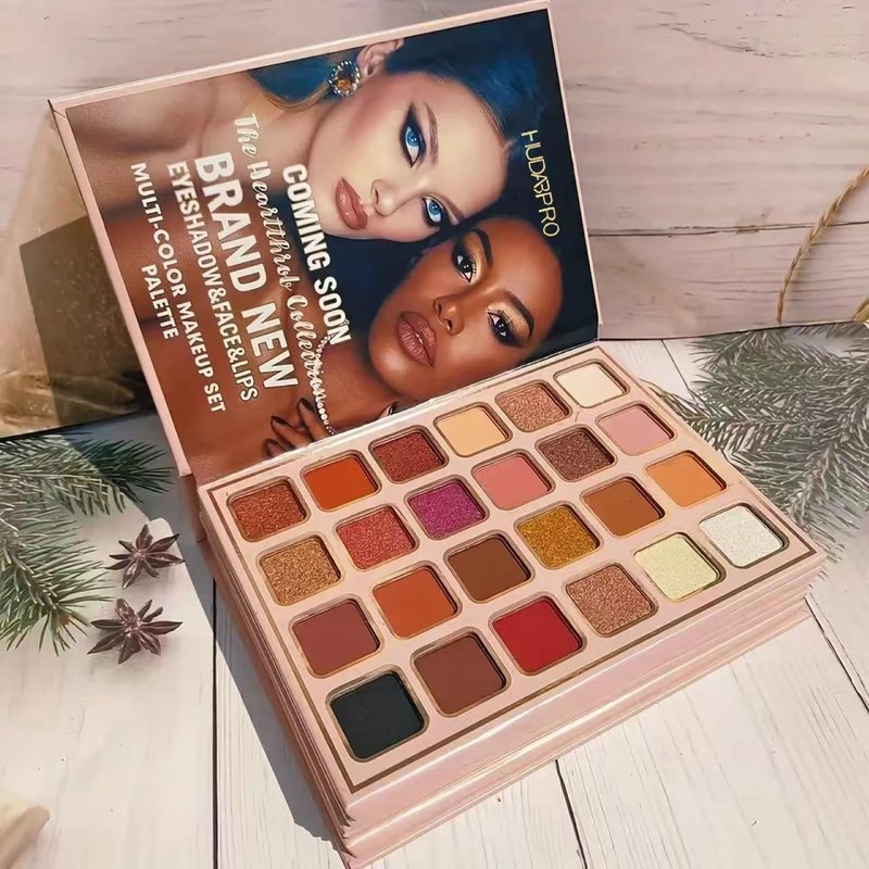 K'APEINE Foldable Makeup Palette, 5-in-1 Face, Eyes & Lips | Contour, Blush, Highlighter, Eyeshadow | Long-Lasting & Travel-Friendly Multipurpose Makeup Kit Eyeshadow Palette for Women