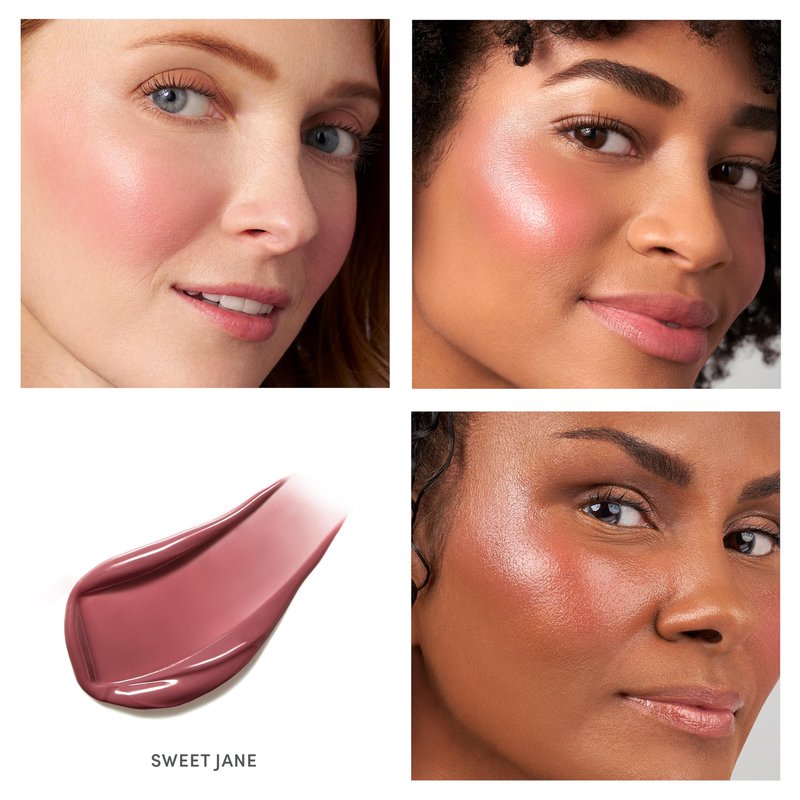 jane iredale ColorLuxe Liquid Blush, Lightweight, Buildable Long-Wear Formula Delivers an Effortless, Customizable Flush, Dermatologist-Tested, Vegan - Sweet Jane