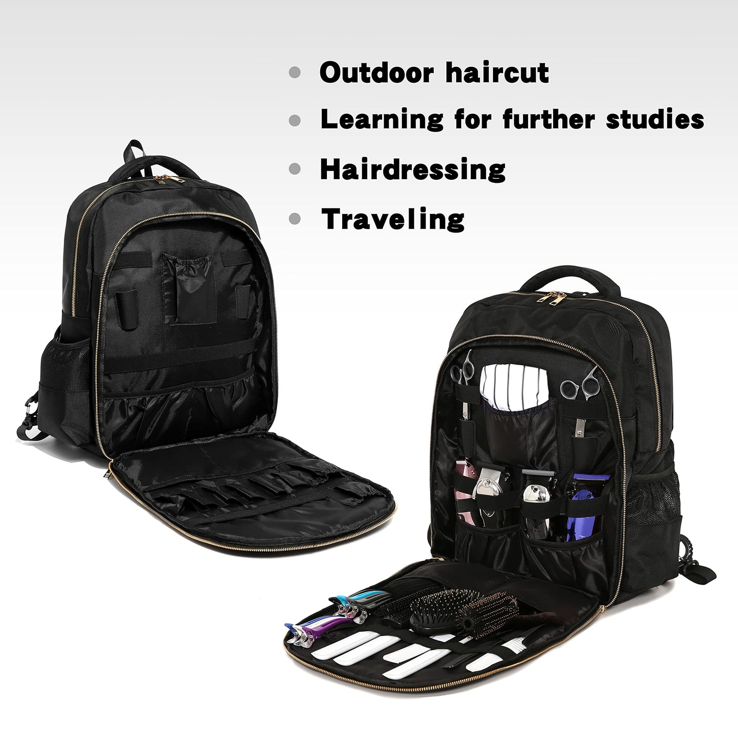 Miufgdai Hairdresser Travel Backpack