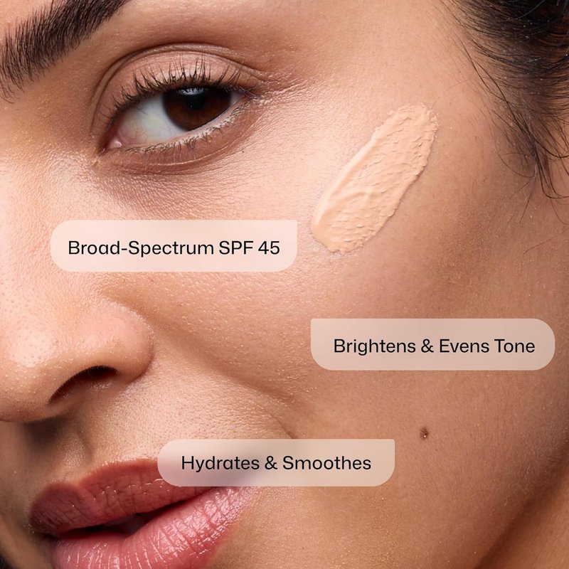 Revision Skincare Intellishade® Original SPF 45 - Anti-Aging Tinted Sunscreen for Face | Hydrating Daily Moisturizer, 1.7 oz