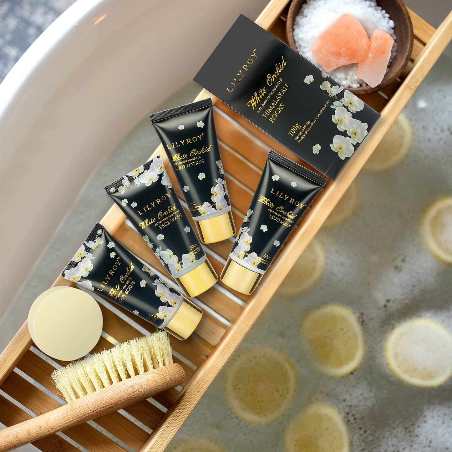 Christmas Gifts for Women and Men - 18-Piece Luxury Gold Spa Gift Set, Premium Bath Collection | Father's Day, Mothers Day Gifts, Birthday Gifts, All Occasion Ultimate Holiday Gift for Her & Him