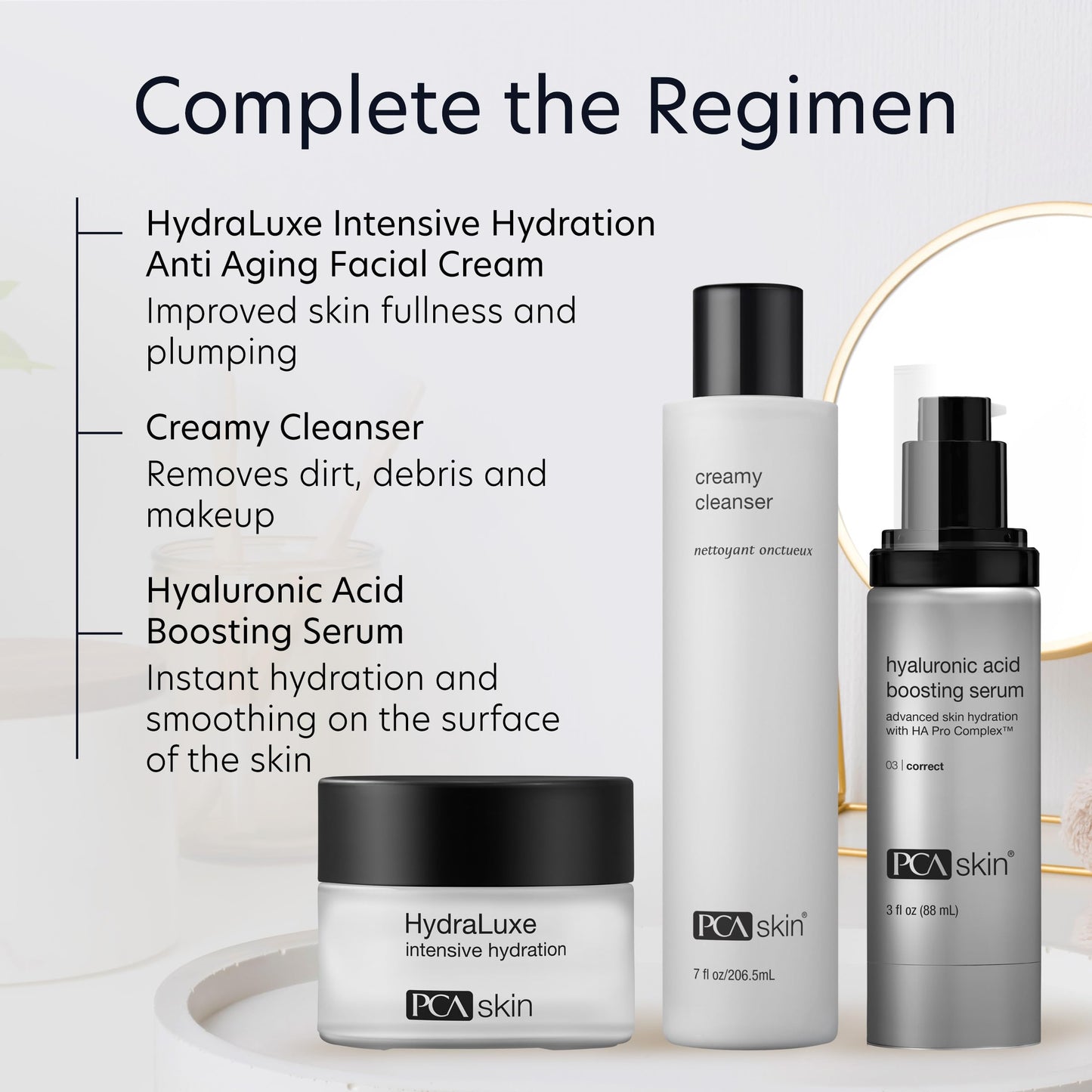 PCA SKIN HydraLuxe Anti Aging Cream, Deeply Moisturizing Cream for Day and Night Use, Improves Moisture Retention in Skin and Smoothes Fine Lines and Wrinkles, Hydrating Face Moisturizer, 1.8 oz Jar